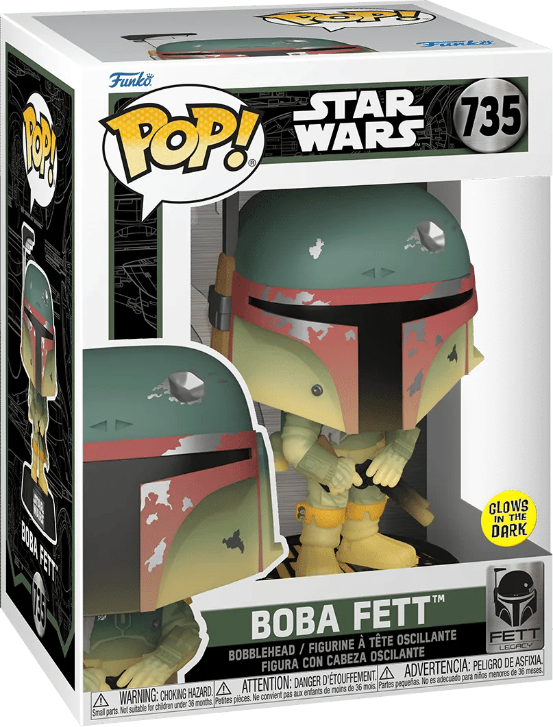 Funko Star Wars: Fett Legacy - Boba Fett Glow Pop! Vinyl