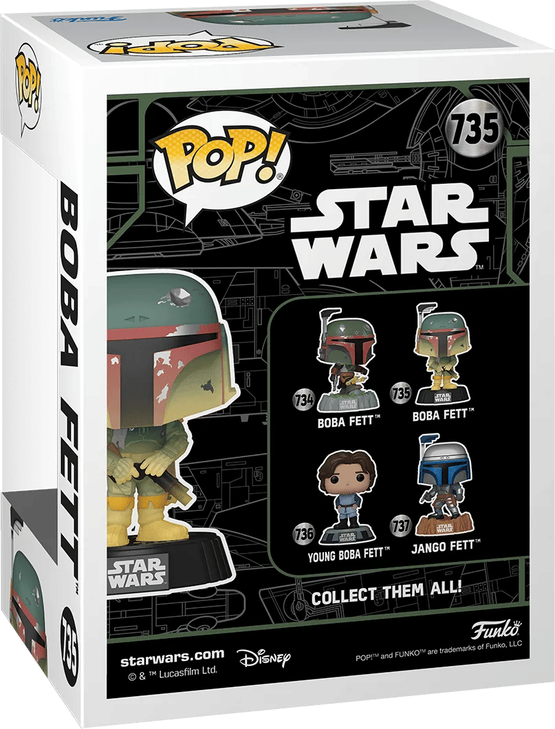 Funko Star Wars: Fett Legacy - Boba Fett Glow Pop! Vinyl
