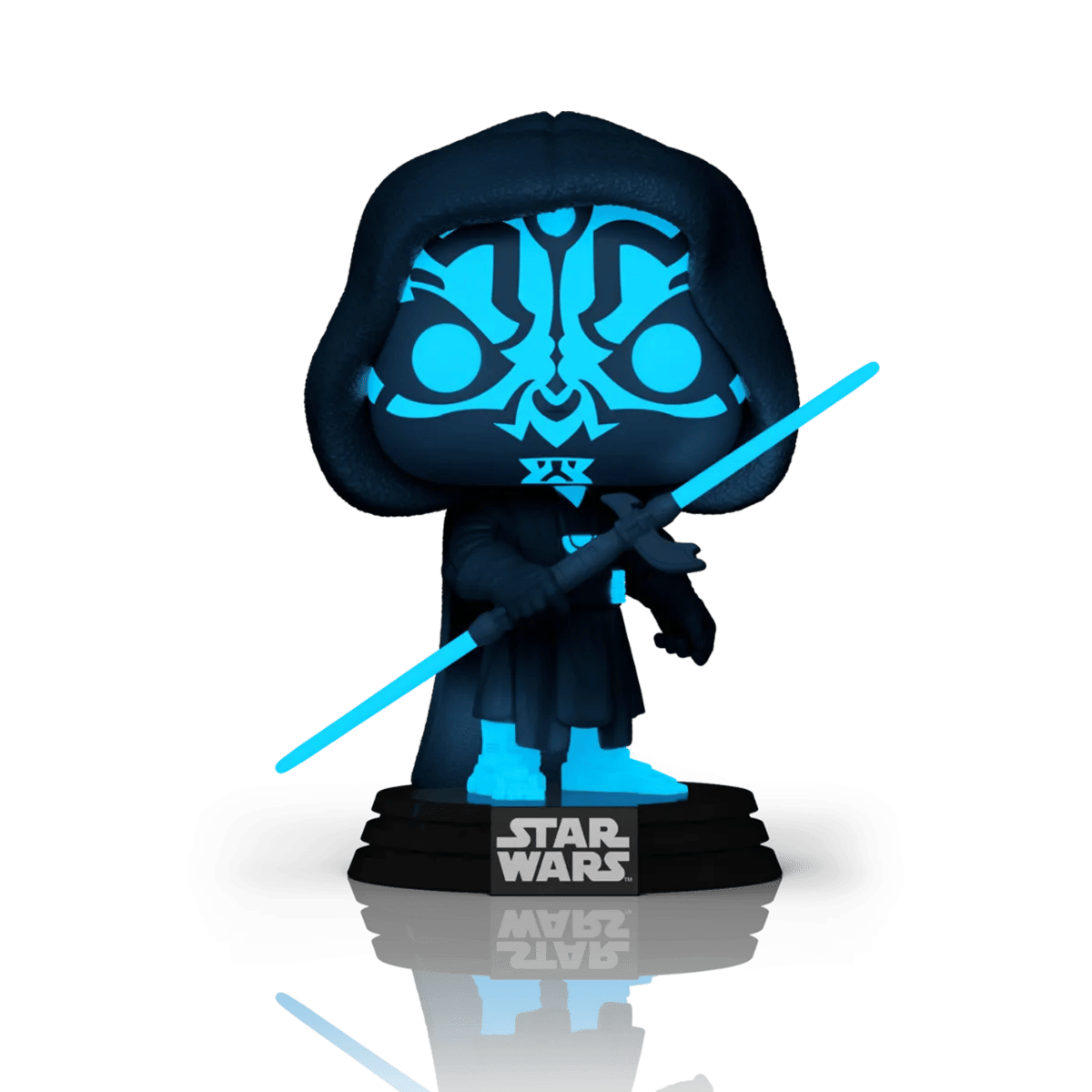 Funko Star Wars: Darkside - Darth Maul (Hologram) US Exclusive Glow Pop! Vinyl [RS]
