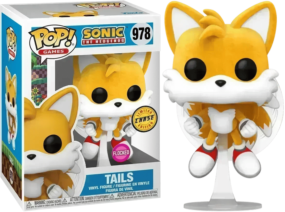 Funko Sonic the Hedgehog - Tails (Flying) US Exclusive Pop! Vinyl [RS]