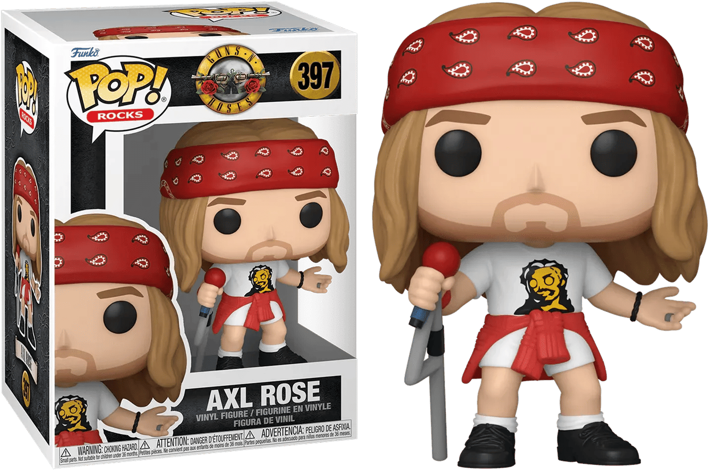 Funko Guns N Roses - Axel Rose (1992) Pop! Vinyl