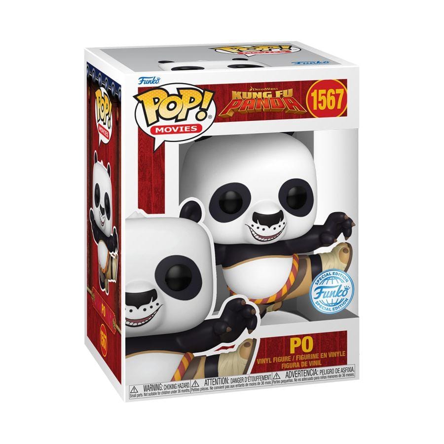Funko Kung Fu Panda - Po (with chase) Dreamworks 30th Anniversary US Exclusive Pop! Vinyl [RS]