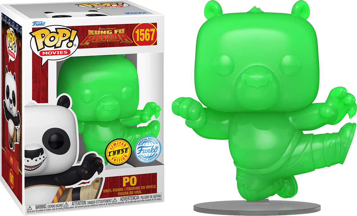 Funko Kung Fu Panda - Po (with chase) Dreamworks 30th Anniversary US Exclusive Pop! Vinyl [RS]