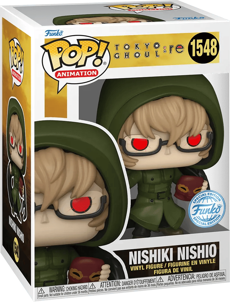 Funko Tokyo Ghoul:Re - Nishiki Nishio US Exclusive Pop! Vinyl [RS]