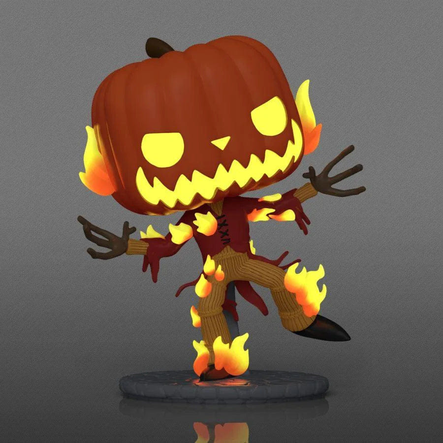 Funko The Nightmare Before Christmas - Pumpkin King US Exclusive 30th Anniversary Glow Pop! Vinyl [RS]