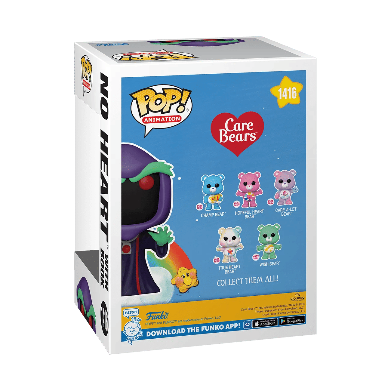 Funko Care Bears - No Heart NYCC 2023 US Exclusive Pop! Vinyl [RS]