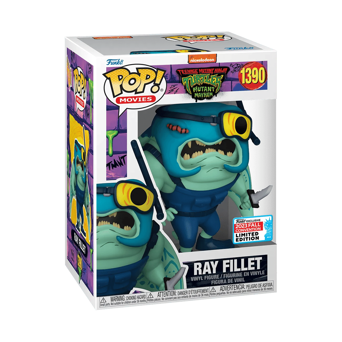 Funko Teenage Mutant Ninja Turtles - Manta Dude NYCC 2023 US Exclusive Pop! Vinyl [RS]