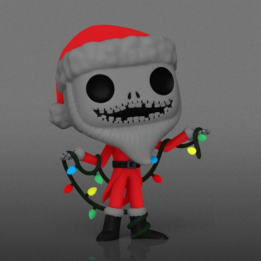 Funko The Nightmare Before Christmas 30th Anniversary - Santa Jack US Exclusive Glow Pop! Vinyl [RS]