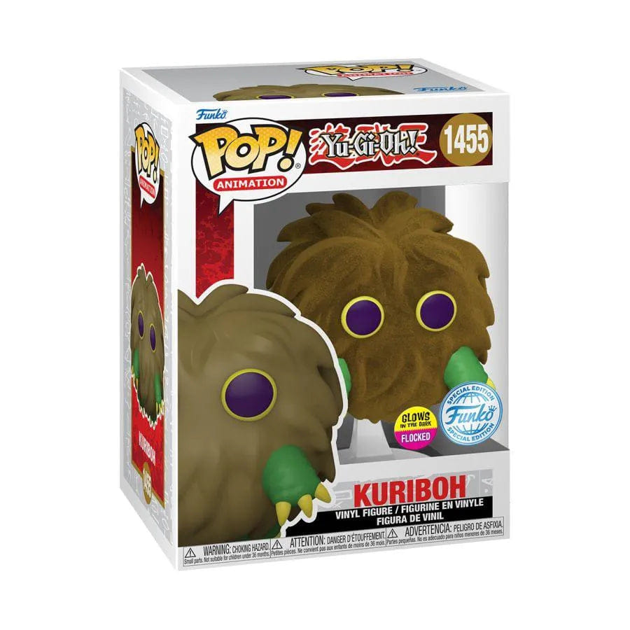 Funko Yu - Gi - Oh! - Kuriboh US Exclusive Flocked Glow Pop! Vinyl [RS]
