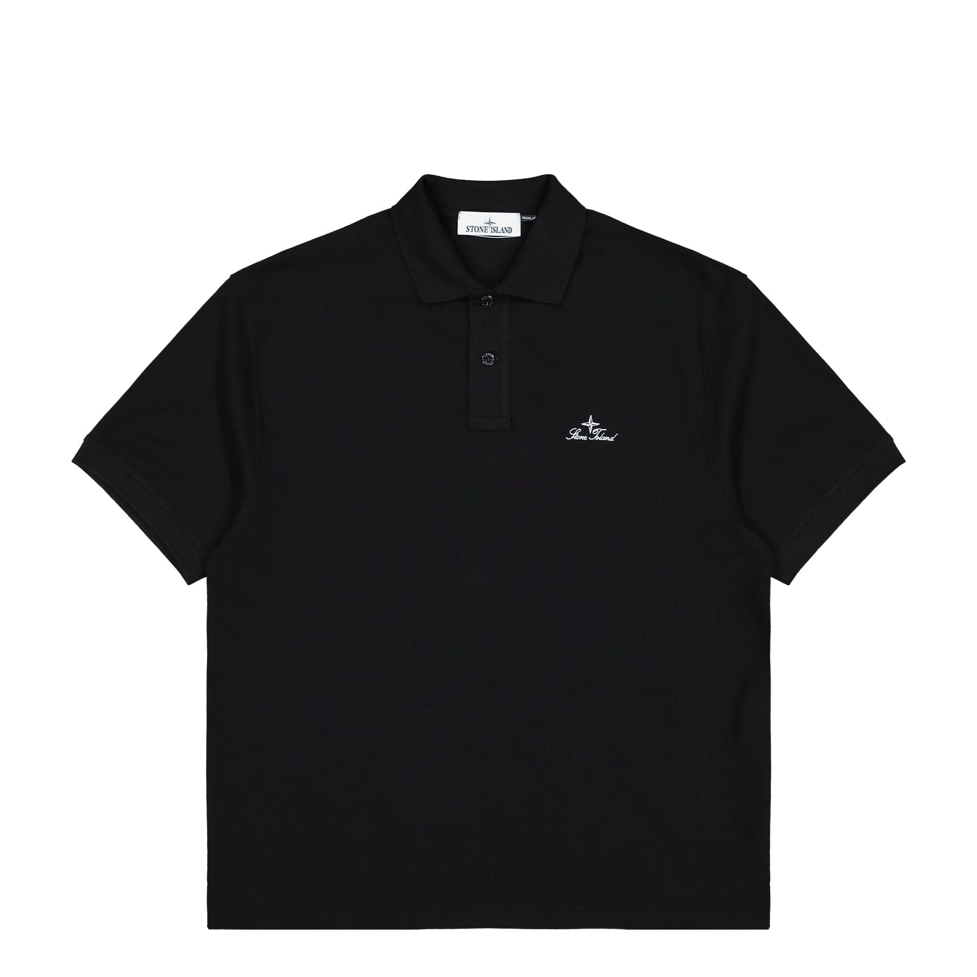 Stone Island 50/2 Organic Cotton Pique Polo Shirt