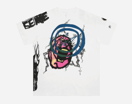 Travis Scott Men's Cactus Jack by Travis Scott For Fragment Sunrise T-Shirt