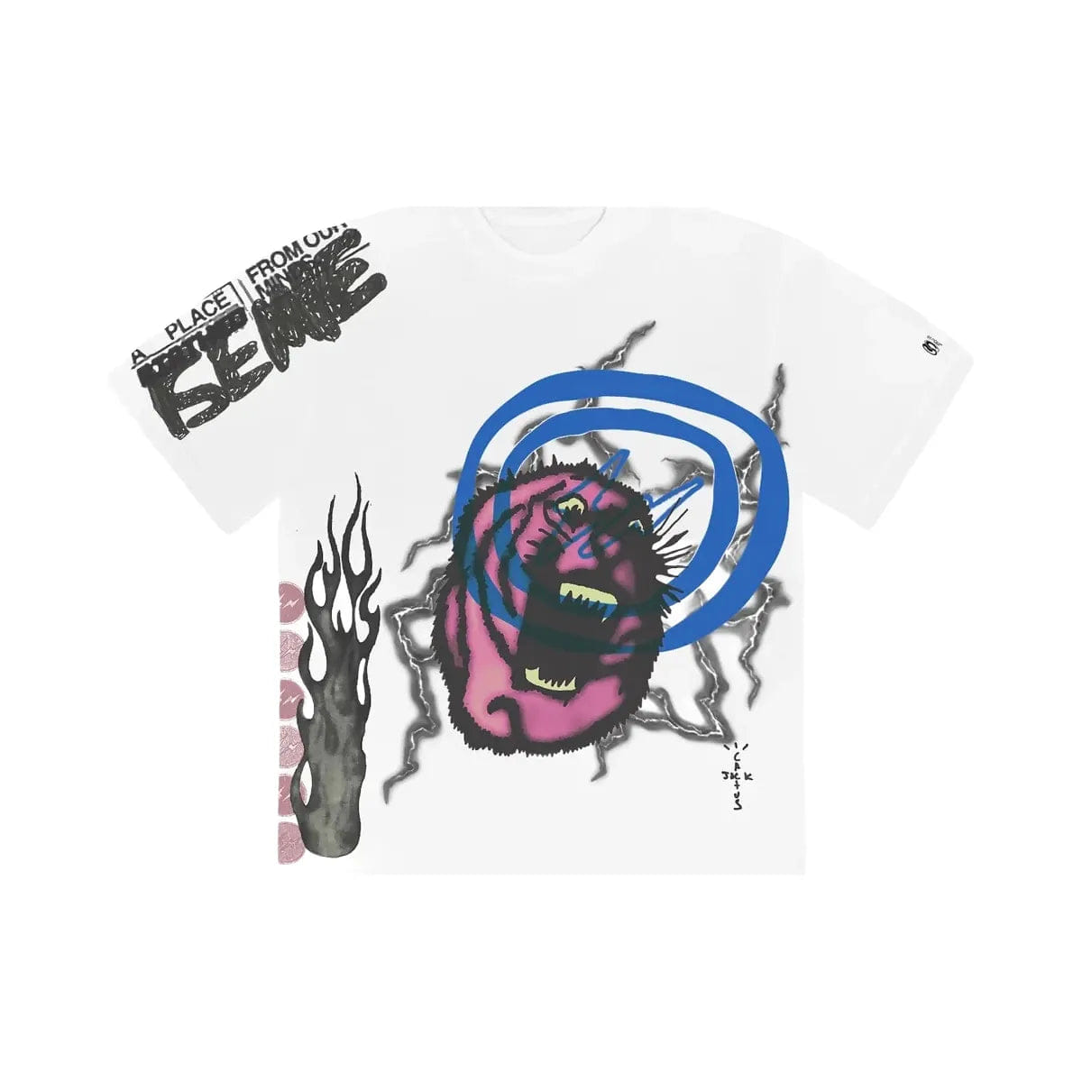 Travis Scott Cactus Jack Mens Cactus Jack By Travis Scott For Fragment Sunrise T - Shirt