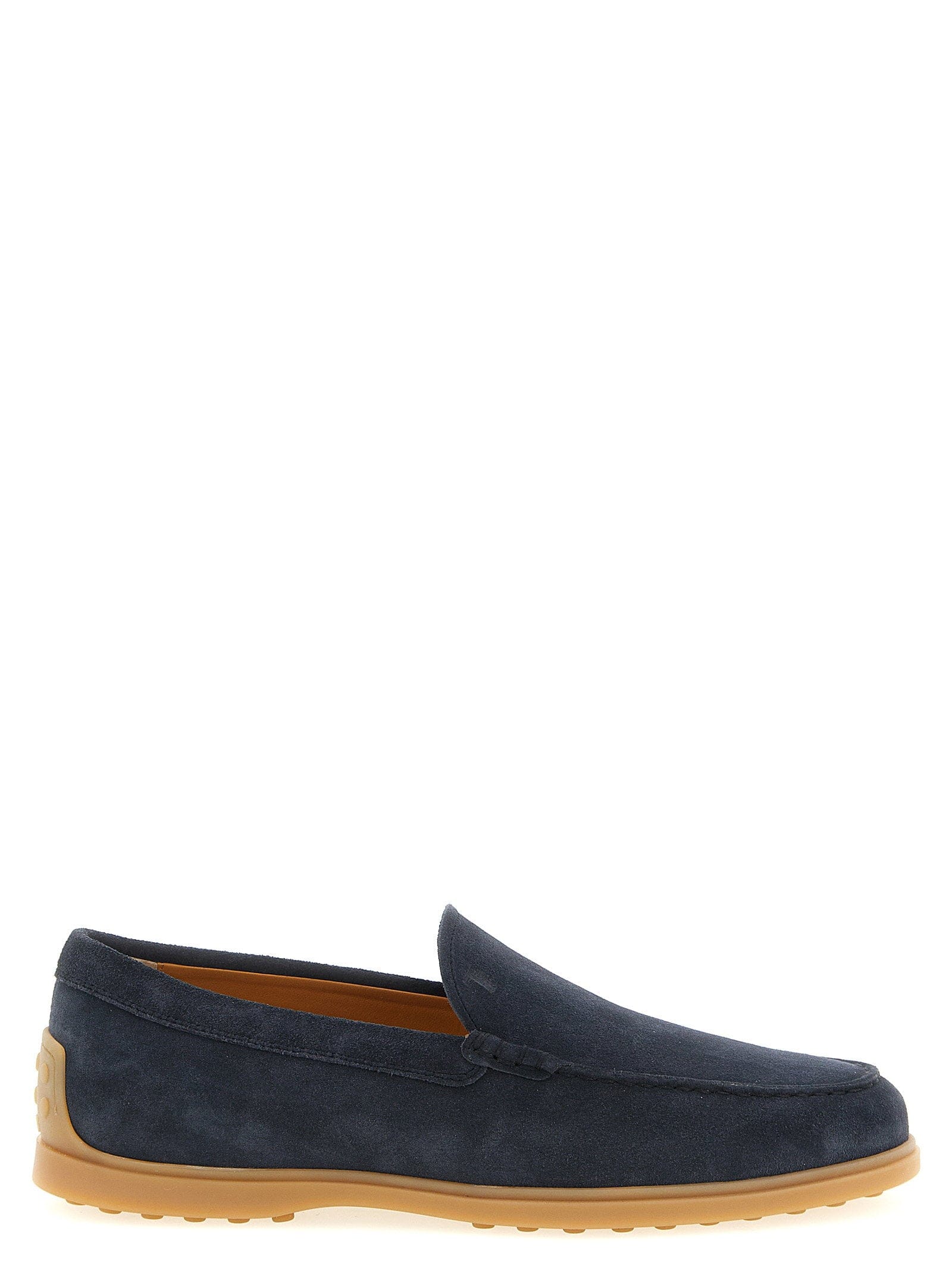 Tod's Suede Loafer Loafer — Navy