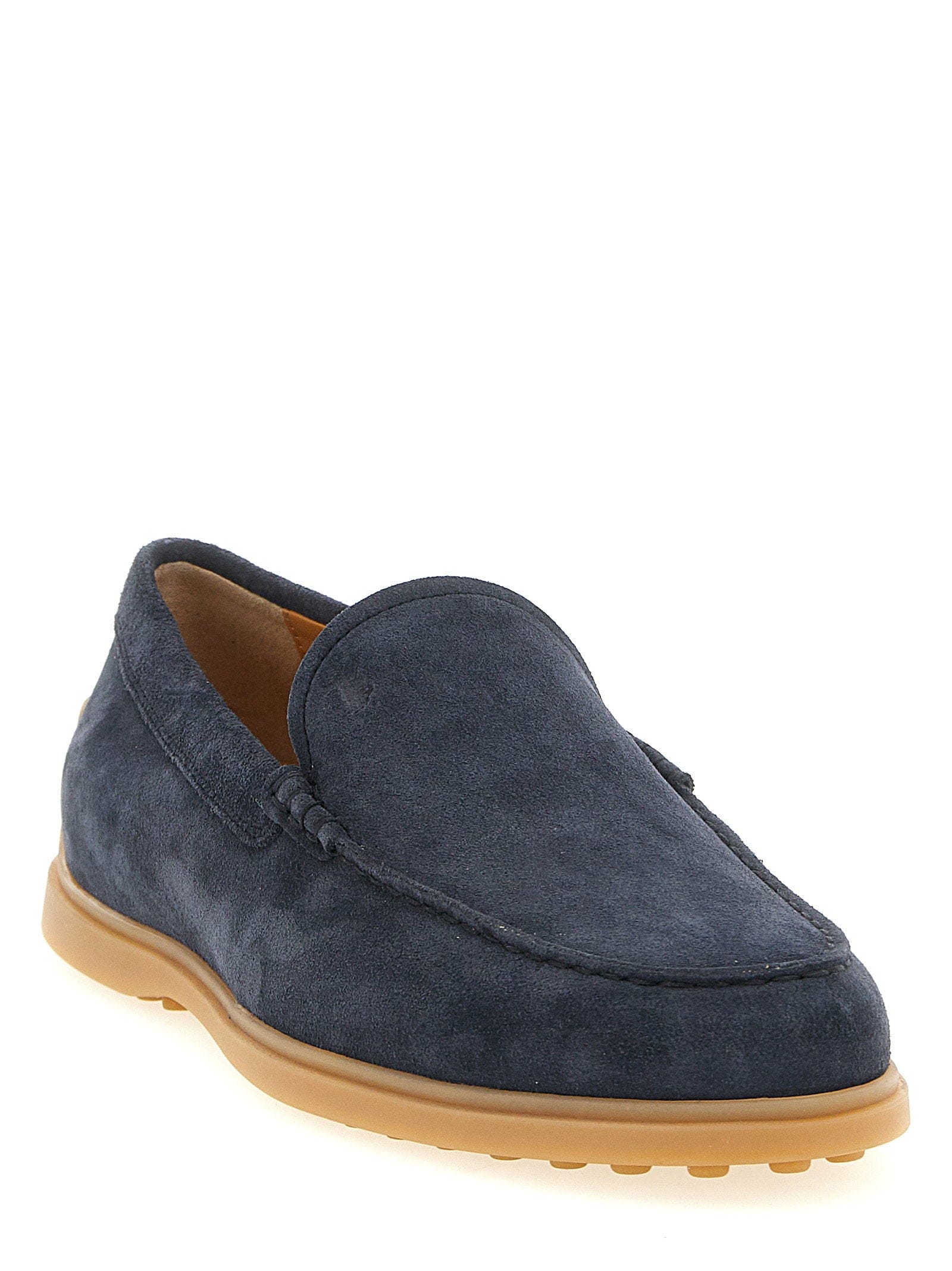 Tod's Suede Loafer Loafer — Navy