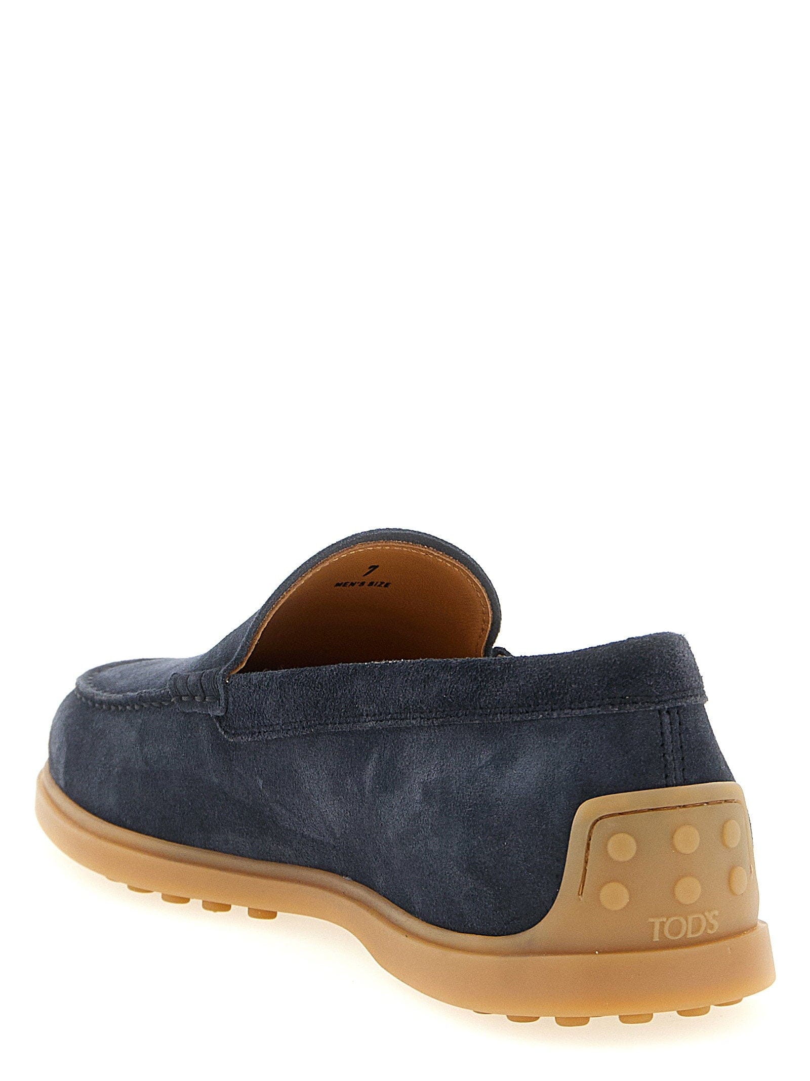 Tod's Suede Loafer Loafer — Navy