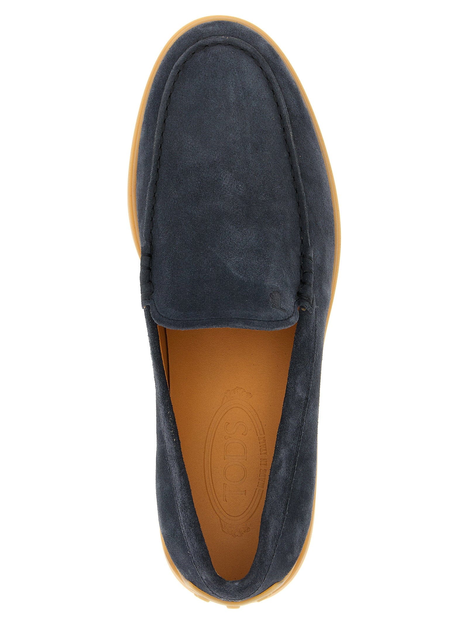 Tod's Suede Loafer Loafer — Navy