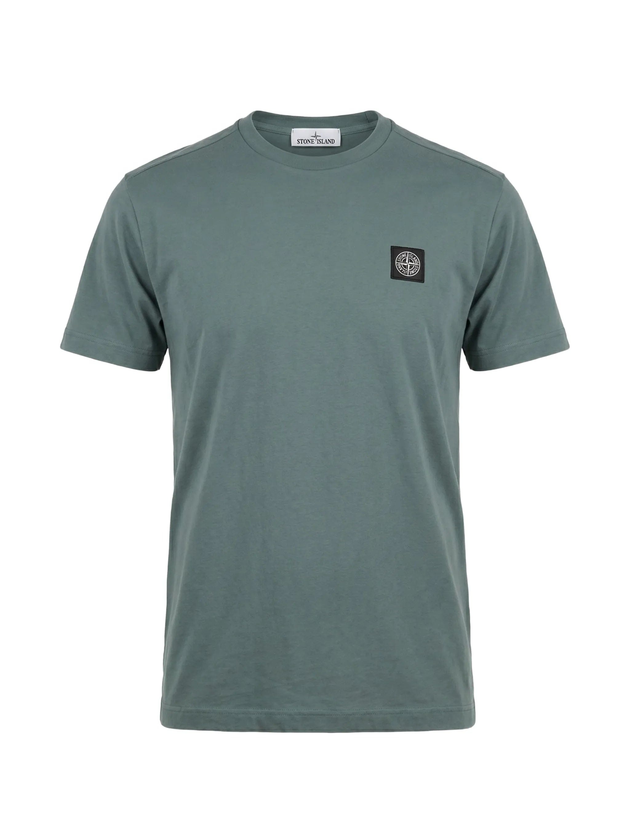 Stone Island logo - patch short - sleeve T - shirt