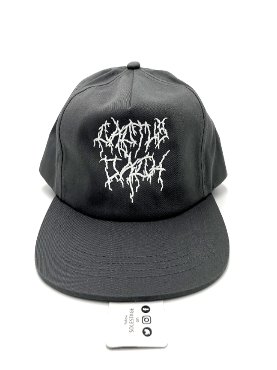 Travis Scott Cactus Jack Lightning Snapback Hat Dark Grey (93665 - 0077) One Size