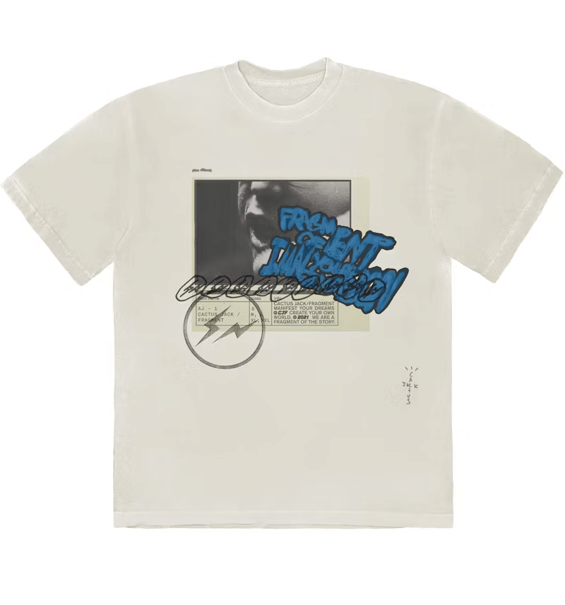 Travis Scott TRAVIS MANIFEST T-Shirt WHITE
