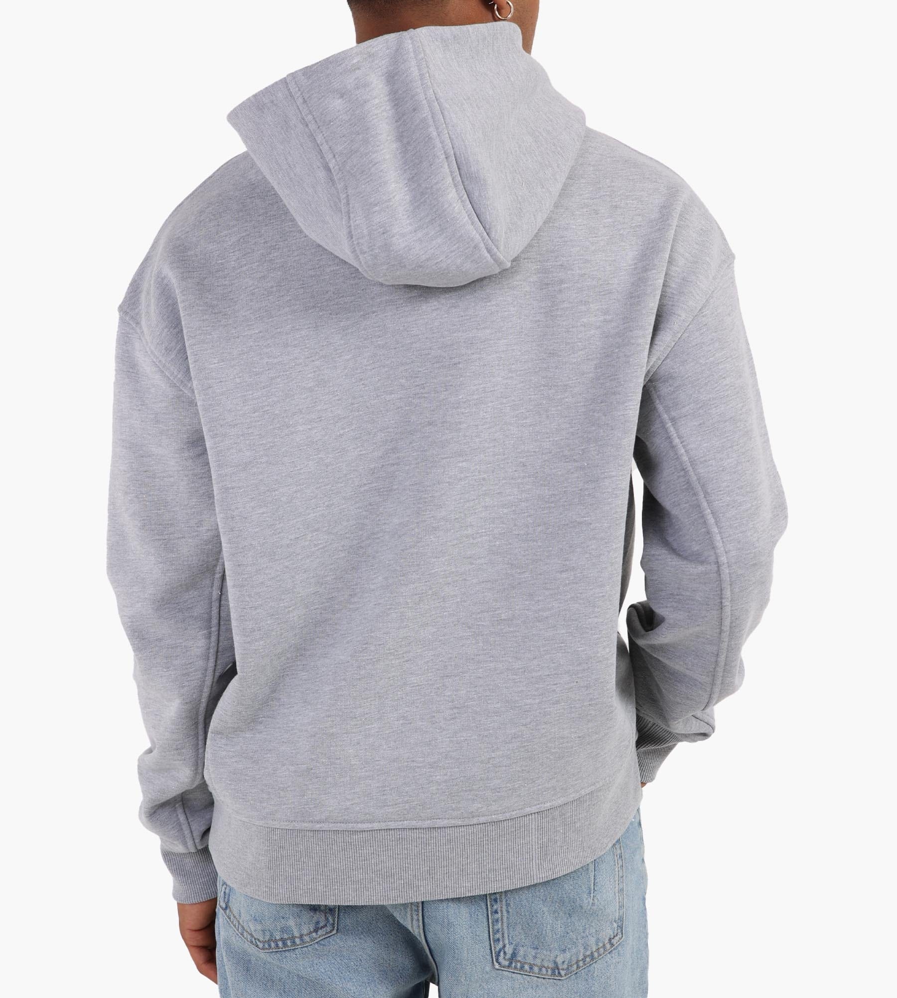 Ash Baskèts Botanical Zip Hoodie Ash Grey