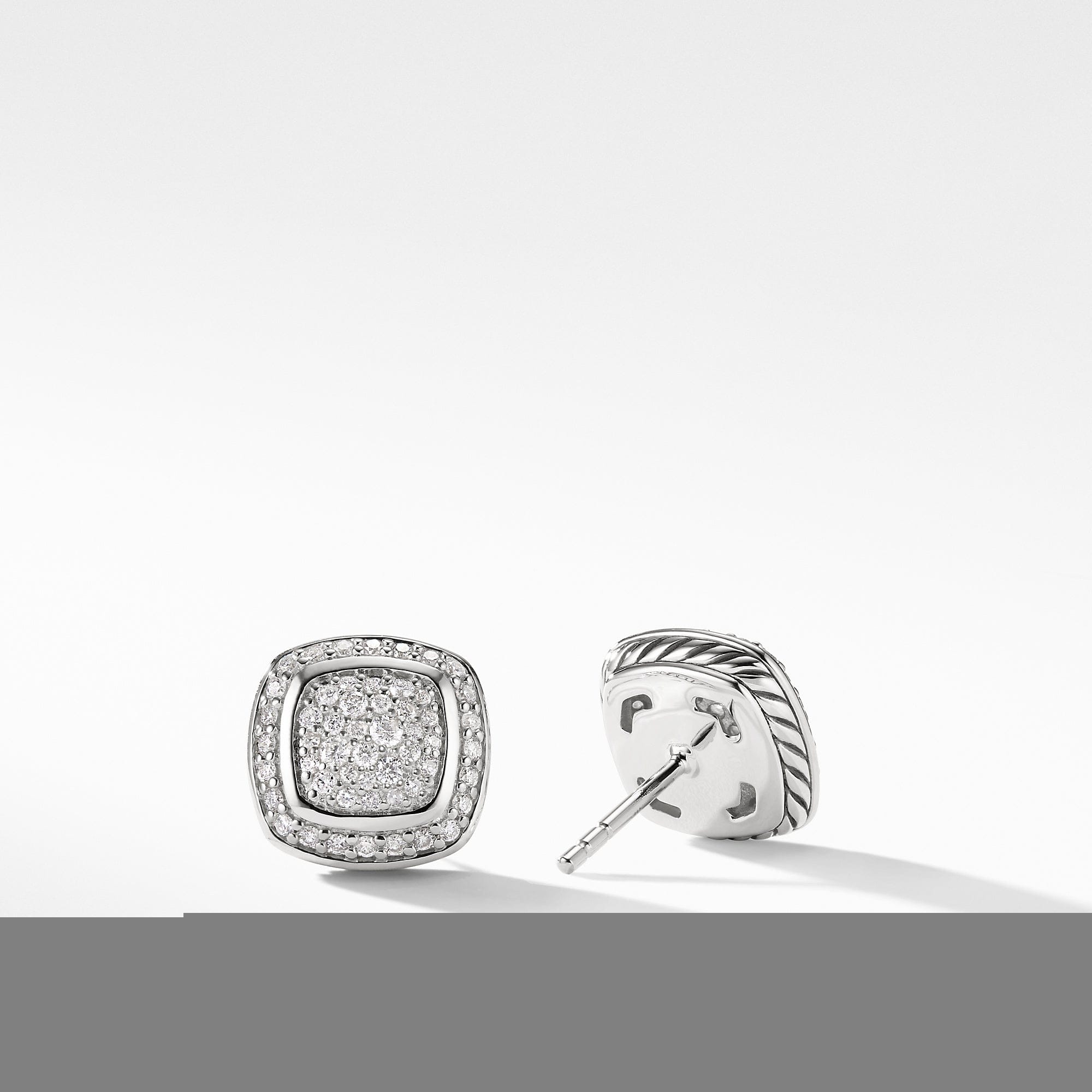 David Yurman Earrings with Diamonds - E12489DSSADI - 883932682281