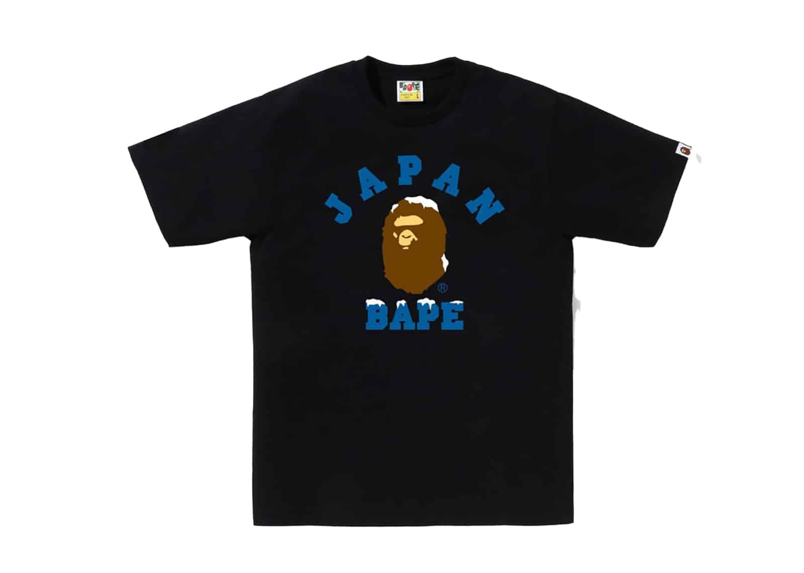 BAPE Japan College City T-Shirt Black