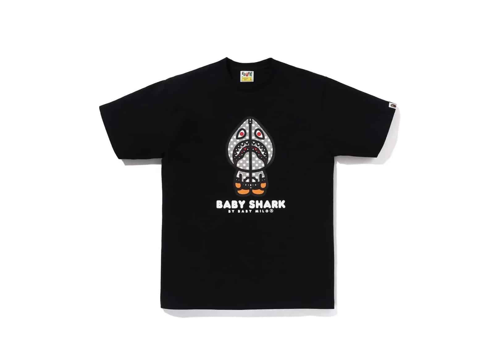 Bape Milo Tiger Camo Osaka Ape Head T-Shirt Black