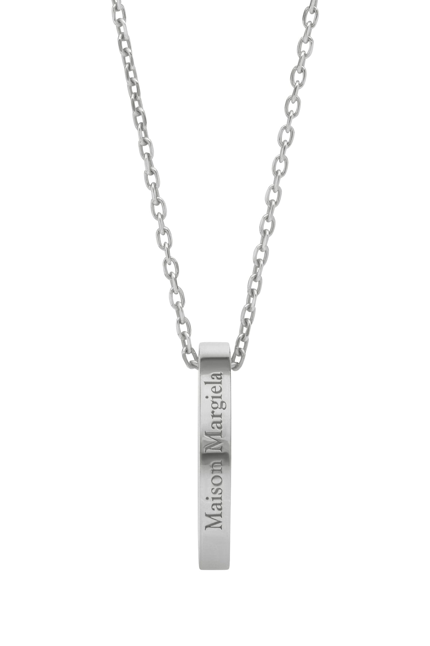 Maison Margiela Logo ring pendant Necklace