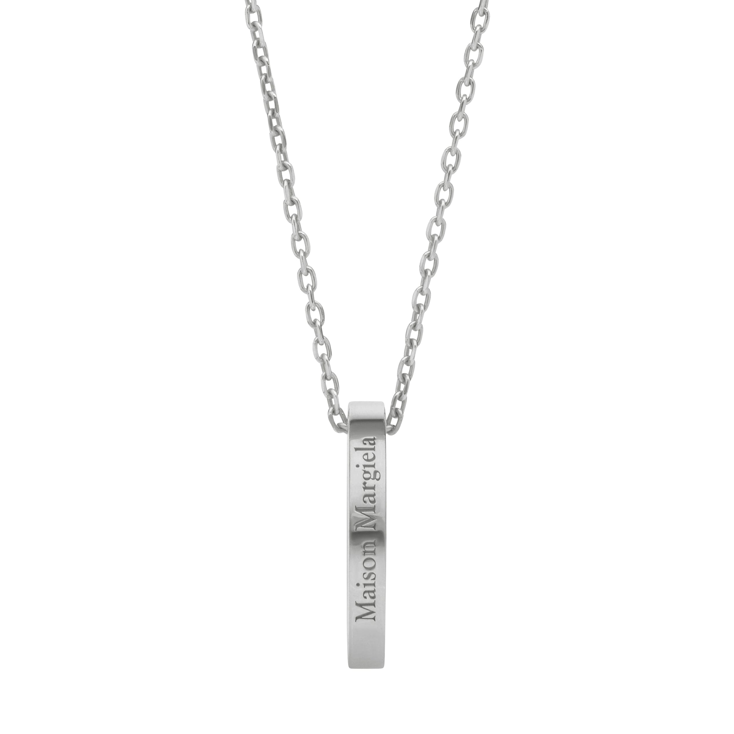 Maison Margiela Logo ring pendant Necklace