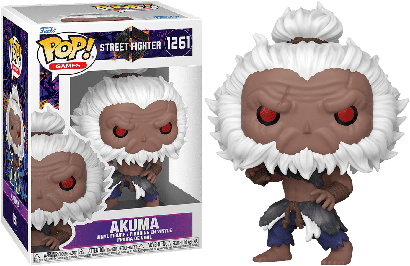 Funko Street Fighter 6 – Akuma (with Chase) Pop! Vinyl