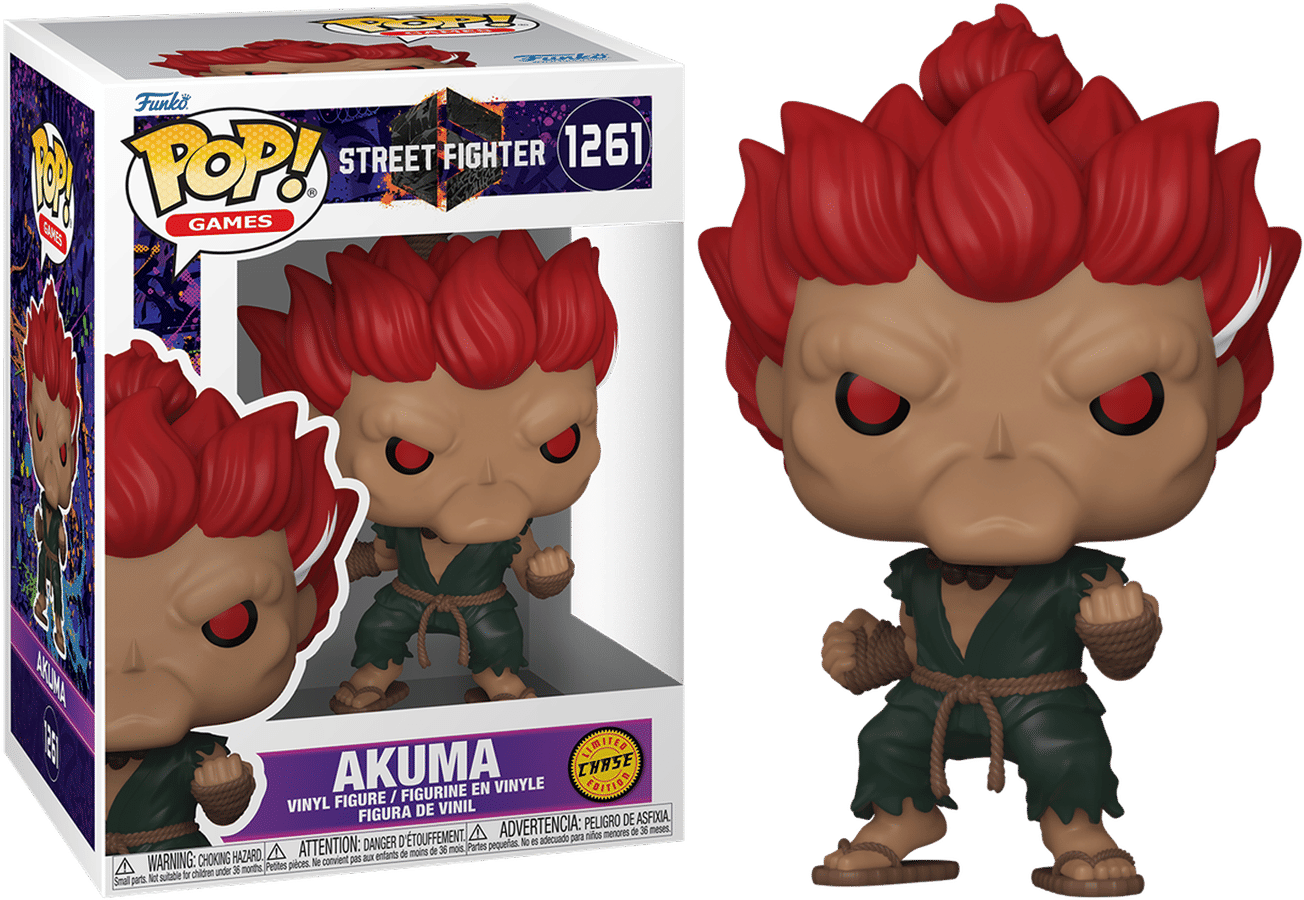 Funko Street Fighter 6 – Akuma (with Chase) Pop! Vinyl