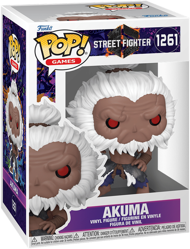 Funko Street Fighter 6 – Akuma (with Chase) Pop! Vinyl