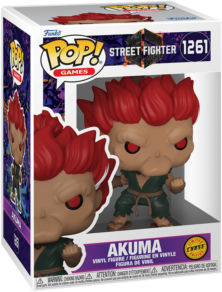 Funko Street Fighter 6 – Akuma (with Chase) Pop! Vinyl
