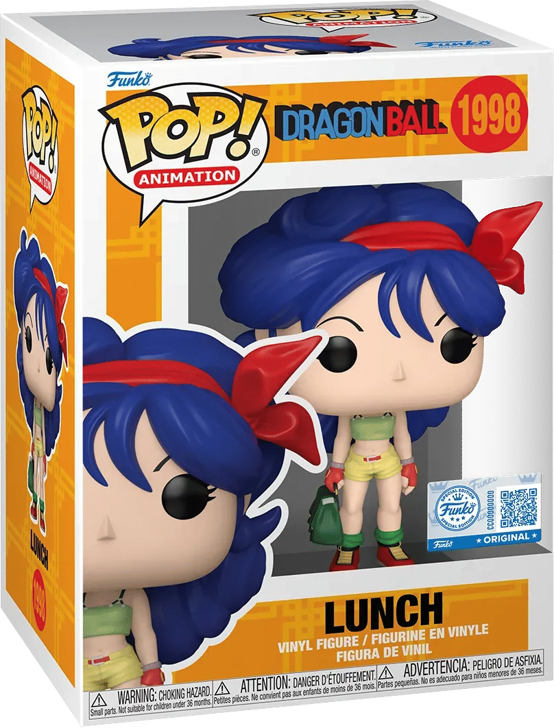 Funko Dragon Ball - Lunch (with chase) US Exclusive Pop! Vinyl [RS]