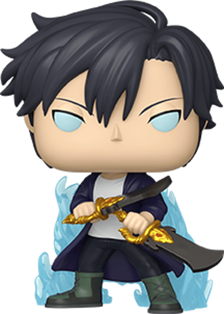 Funko Solo Leveling – Sung Jinwoo (Aura) (with Chase) Exclusive Pop! Vinyl [RS]
