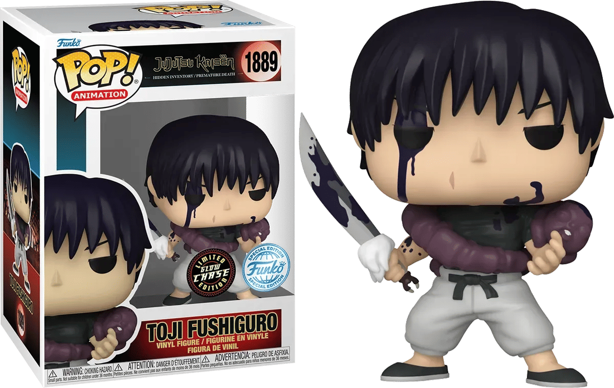 Funko Jujutsu Kaisen - Toji Fushiguro (with chase) US Exclusive Pop! Vinyl [RS]