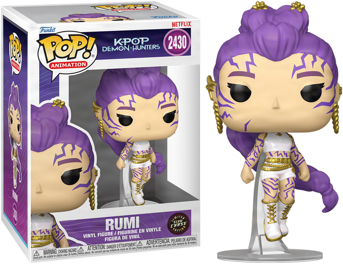 Funko K - Pop Demon Hunters - Rumi (What It Sounds Like) (with Chase) Pop! Vinyl