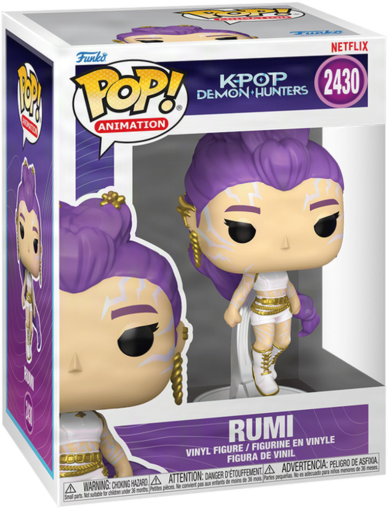 Funko K - Pop Demon Hunters - Rumi (What It Sounds Like) (with Chase) Pop! Vinyl