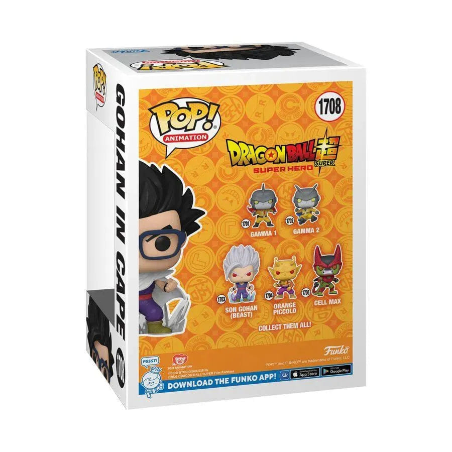 Funko Dragon Ball Super: Super Hero - Gohan in Cape US Exclusive Pop! Vinyl [RS]