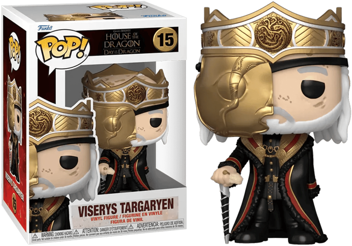 Funko Game of Thrones: House of the Dragon - Masked Viserys Targaryen (with chase) Pop! Vinyl