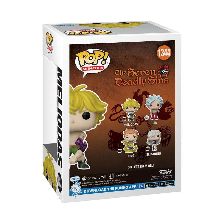Funko Seven Deadly Sins - Meliodas (Demon Mode) (with chase) Pop! Vinyl [RS]