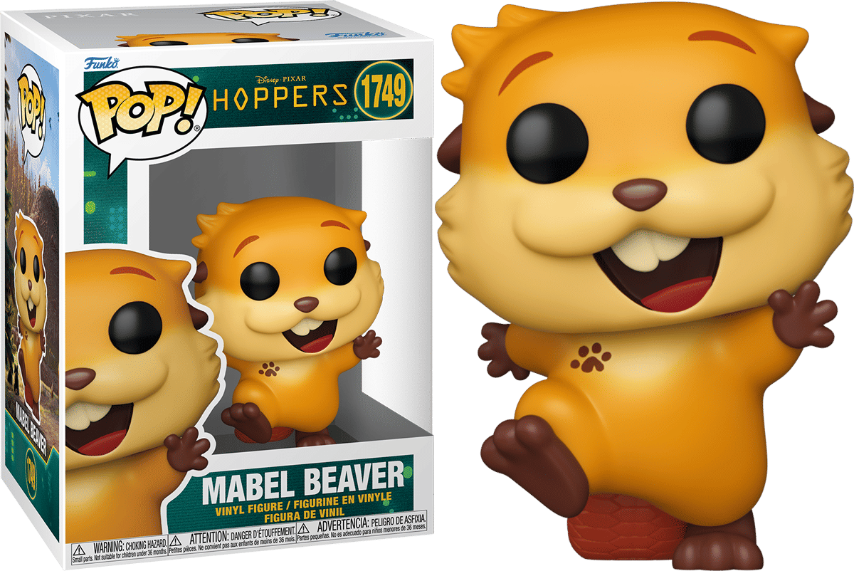Funko Hoppers (2026) - Mabel Beaver (with chase) Pop! Vinyl