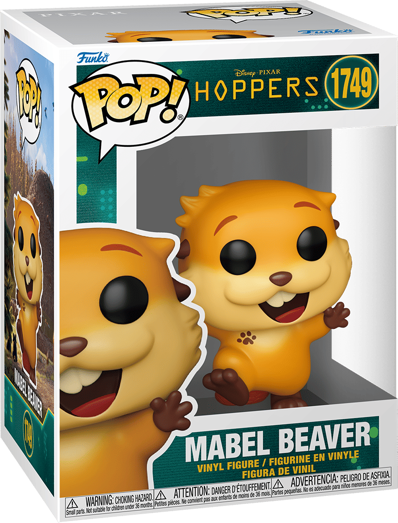 Funko Hoppers (2026) - Mabel Beaver (with chase) Pop! Vinyl