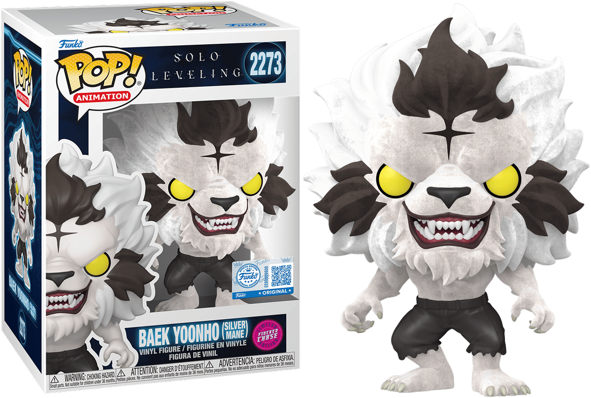 Funko Solo Leveling - Baek Yoonho (Silver Mane) (with chase) Pop! Vinyl [RS]