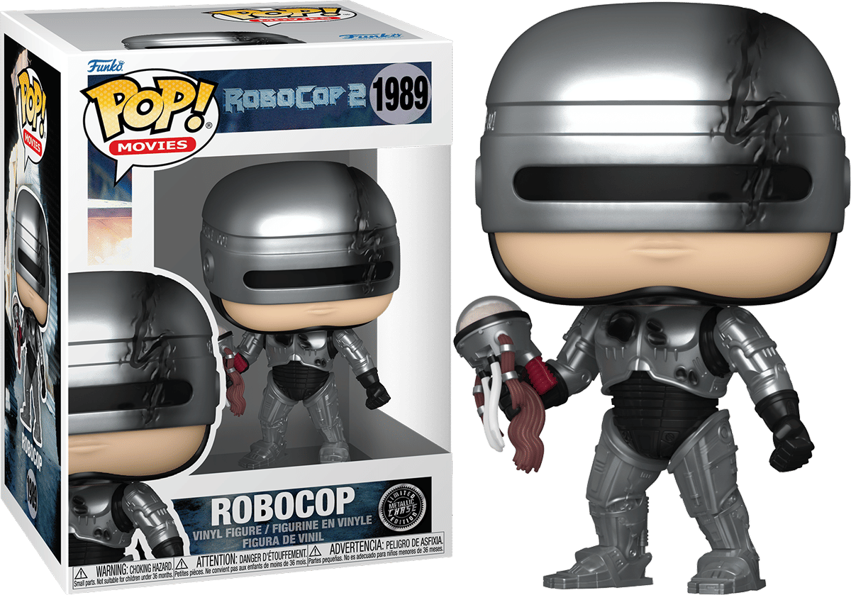 Funko Robocop - Robocop (with Chase) Metallic Pop! Vinyl