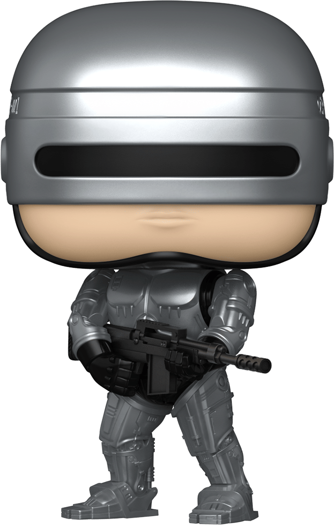Funko Robocop - Robocop (with Chase) Metallic Pop! Vinyl
