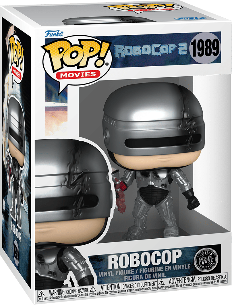 Funko Robocop - Robocop (with Chase) Metallic Pop! Vinyl