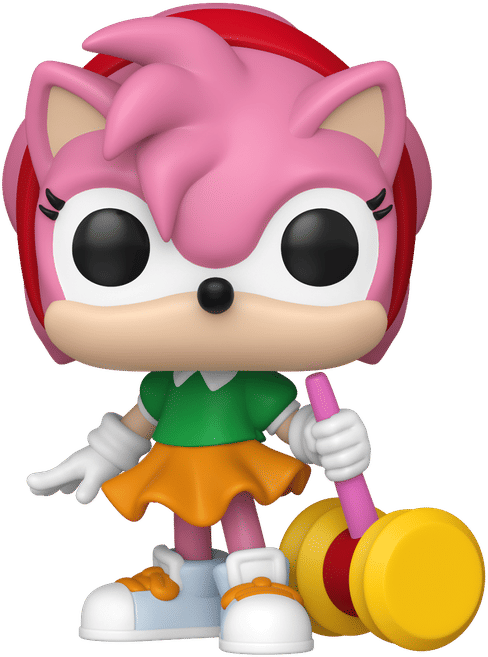 Funko Sonic the Hedgehog - Amy with Piko Hammer (with chase) Pop! Vinyl