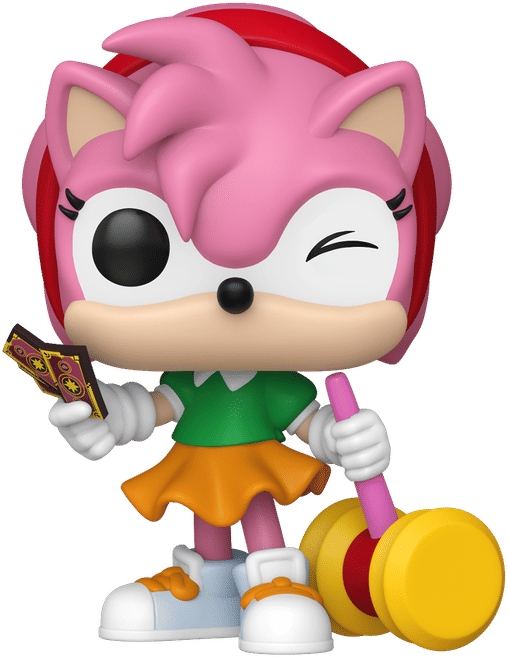 Funko Sonic the Hedgehog - Amy with Piko Hammer (with chase) Pop! Vinyl