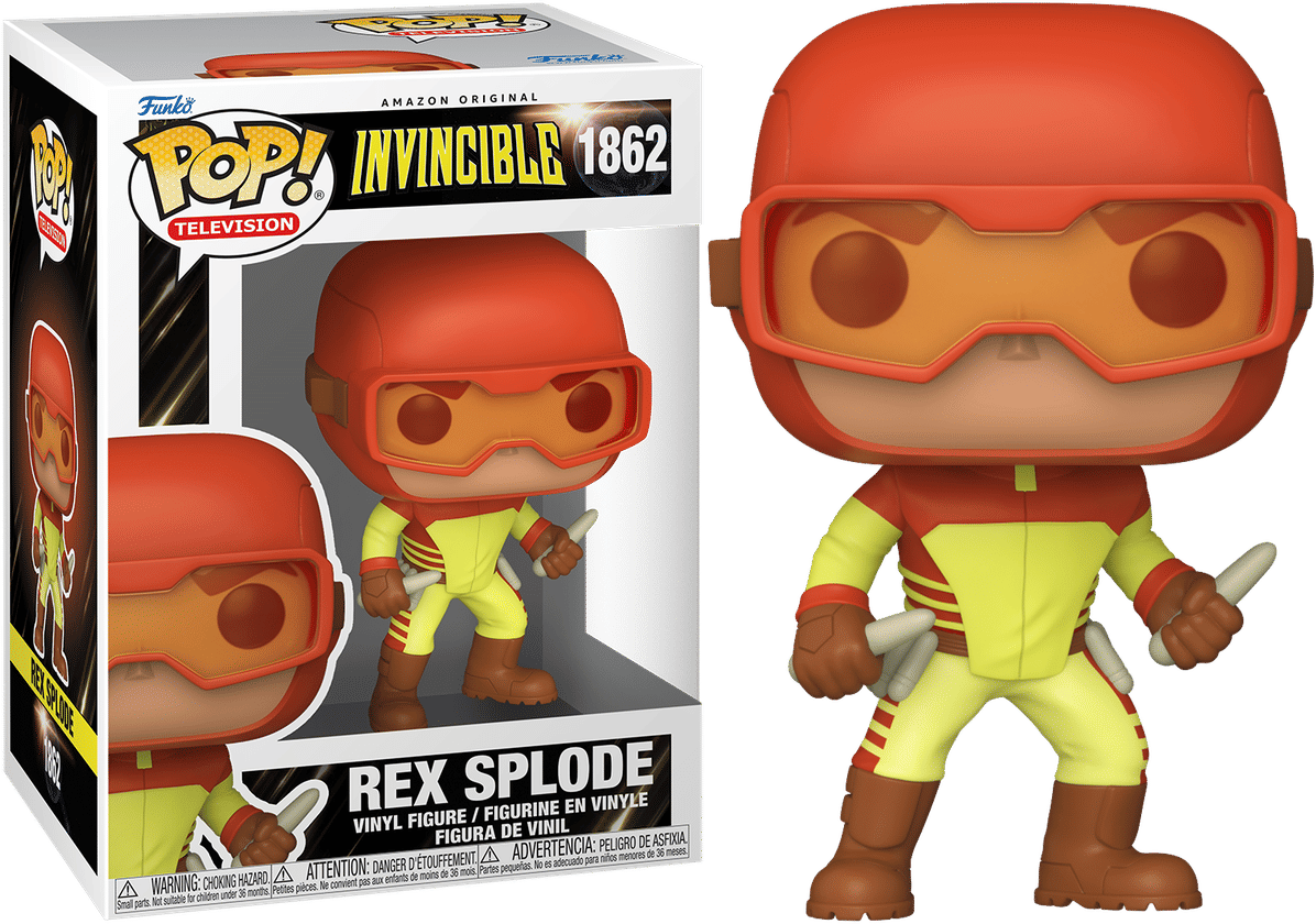 Funko Invincible - Rex Splode (with chase) Pop! Vinyl